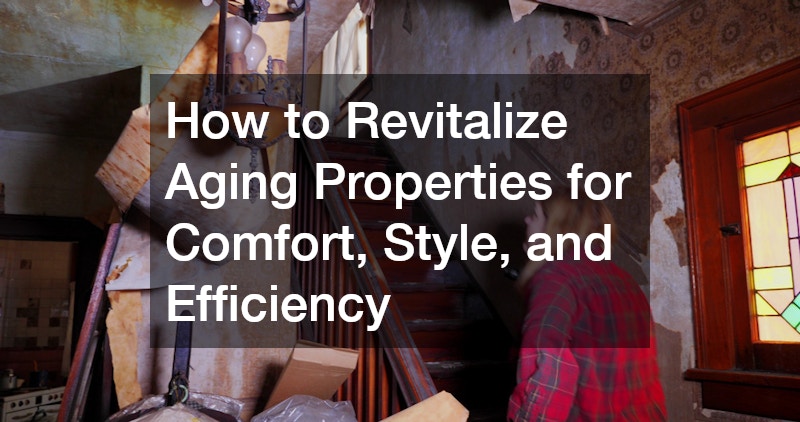 How to Revitalize Aging Properties for Comfort, Style, and Efficiency